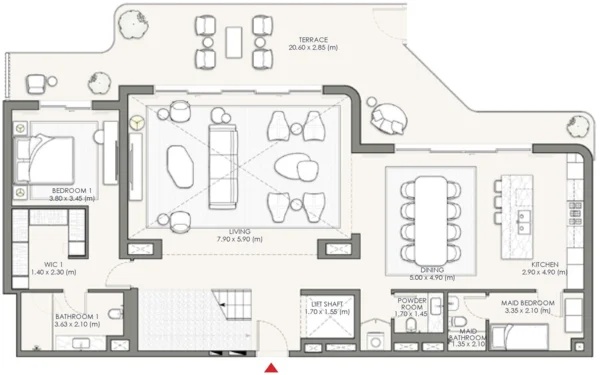 4Bedrooms floor plan